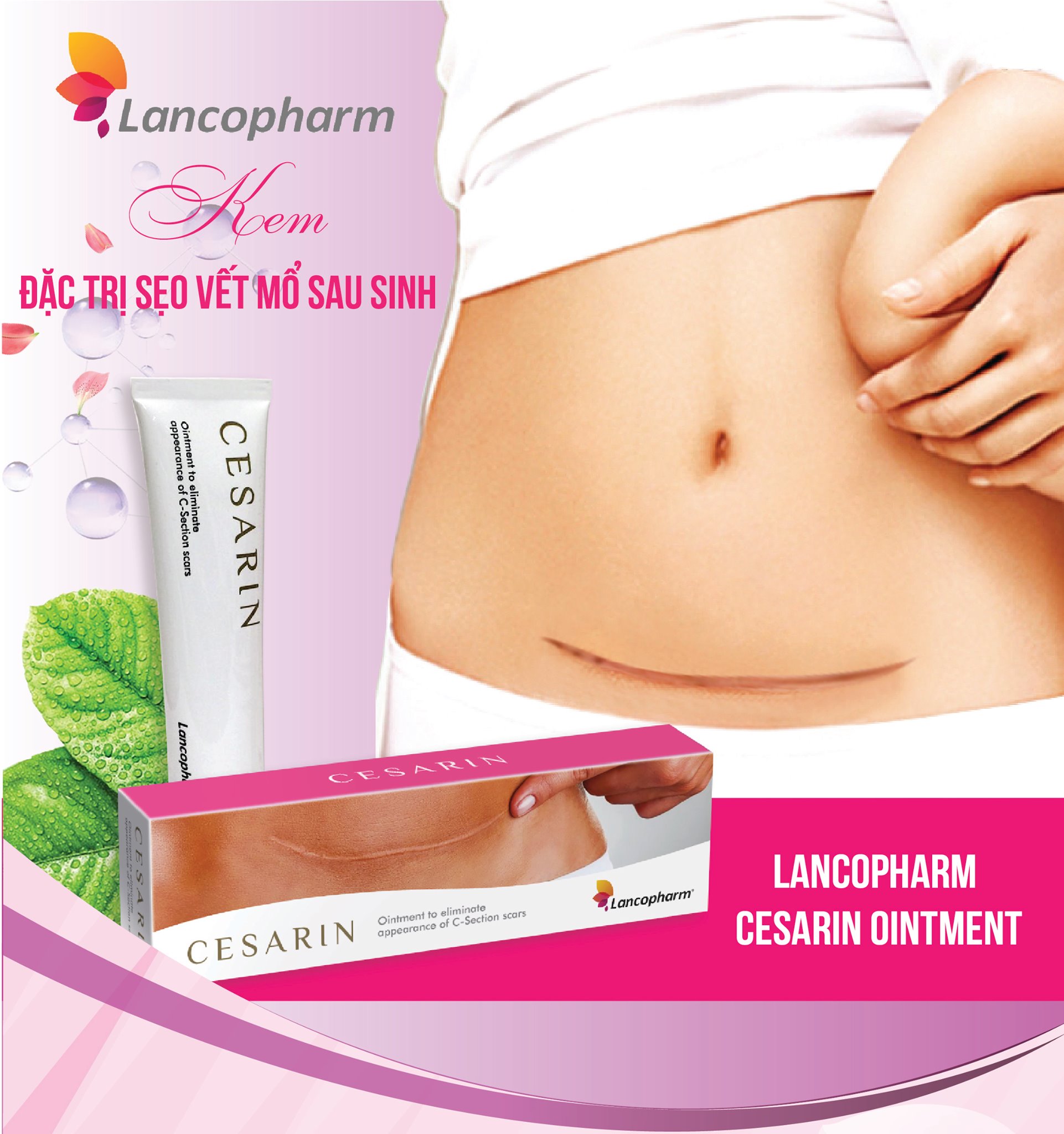 KEM SẸO LANCOPHARM CESARIN OINTMENT