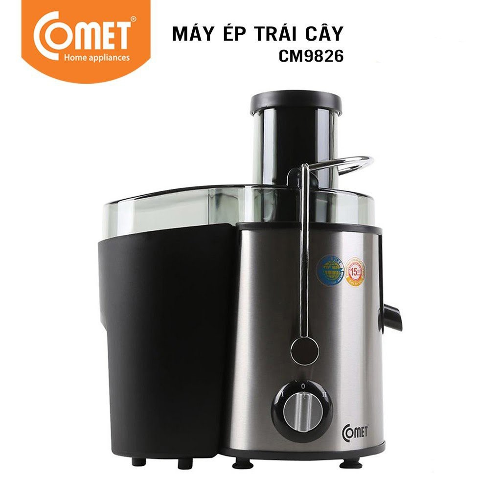 [HCM]Máy Ép Trái Cây Ép Hoa Quả Comet CM9826 1.5L 400W - Hàng Chính Hãng (Bảo Hành 12 Tháng)