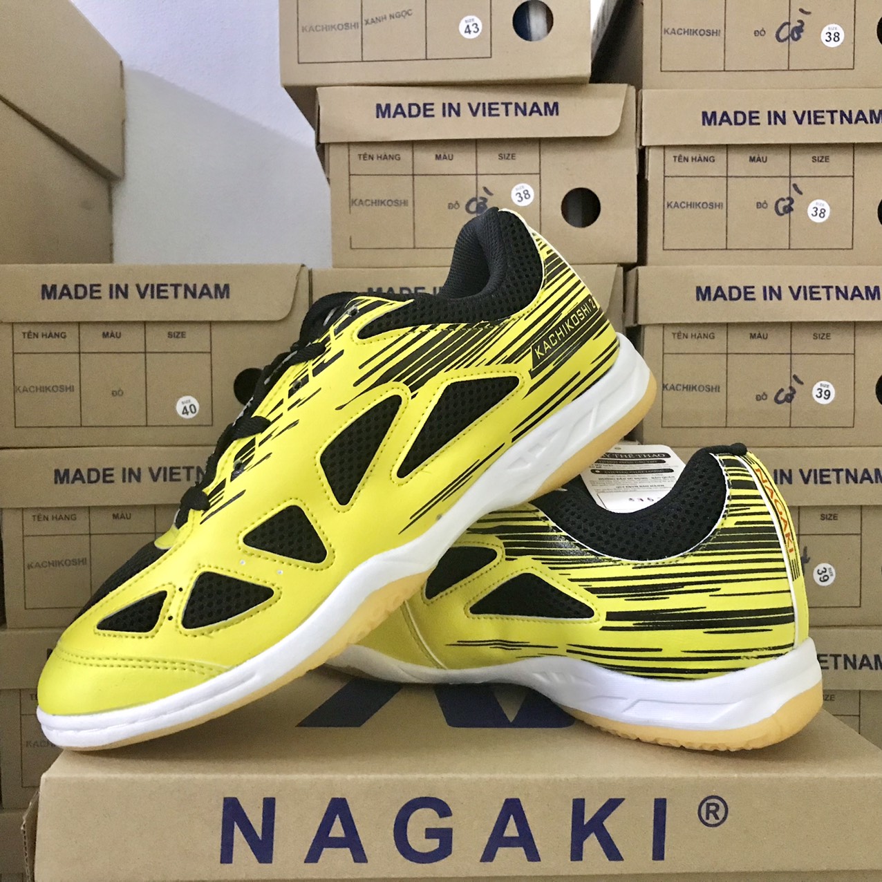 HOÀN TIỀN 15% - Giày cầu lông nam nữ Nagaki Giày bóng chuyền Nagaki