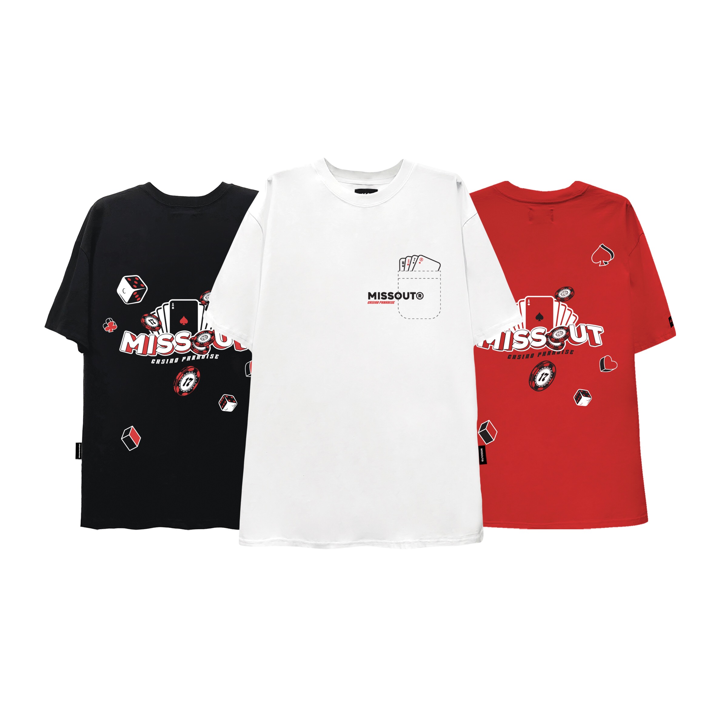 Áo poker missout