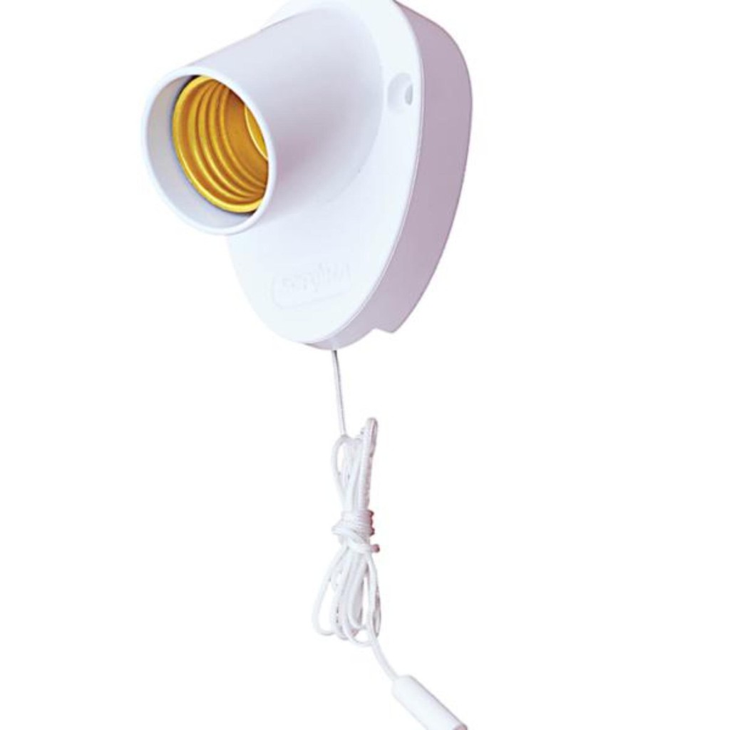 Đui vát công tắc giật D9V9 Sopoka/ Đuôi xéo công tắc giật Sopoka/Đui đèn E27