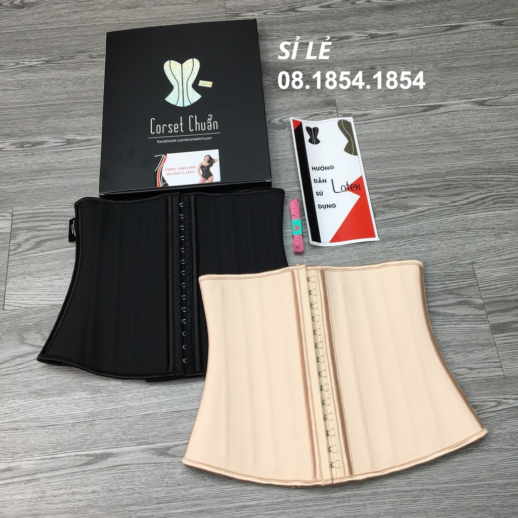 Đai nịt bụng Latex eo thon nịt bụng cao su non chuẩn Hy Lạp không lộ viền, gen nịt bụng giảm eo