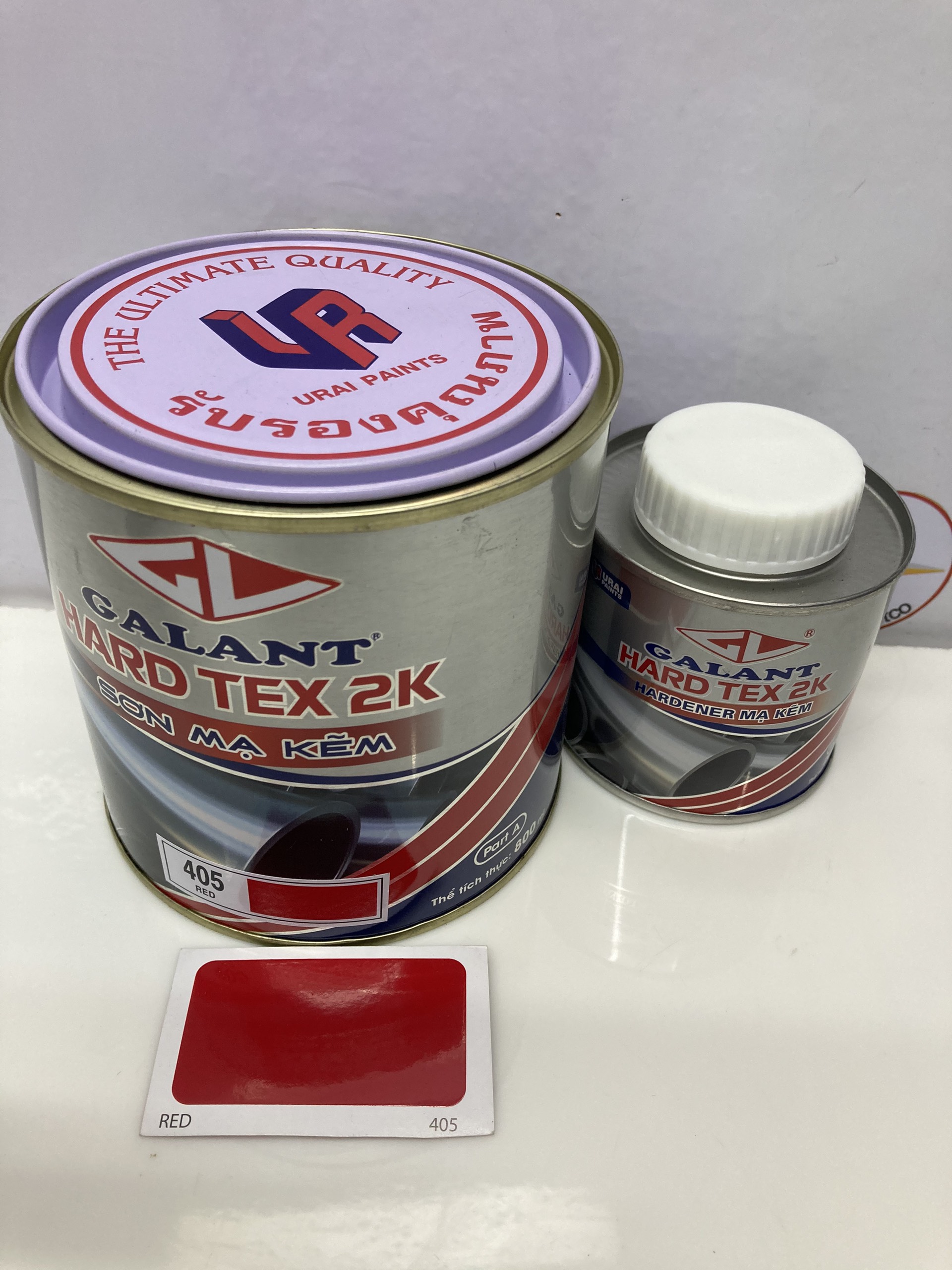Sơn sắt mạ kẽm không cần lót Hard Tex 2K 405 1L
