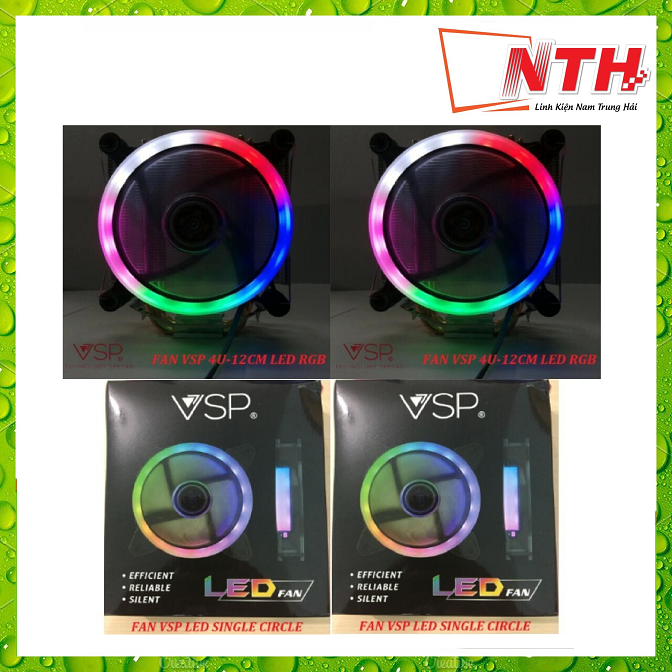 Fan case vsp 12cm led single circle