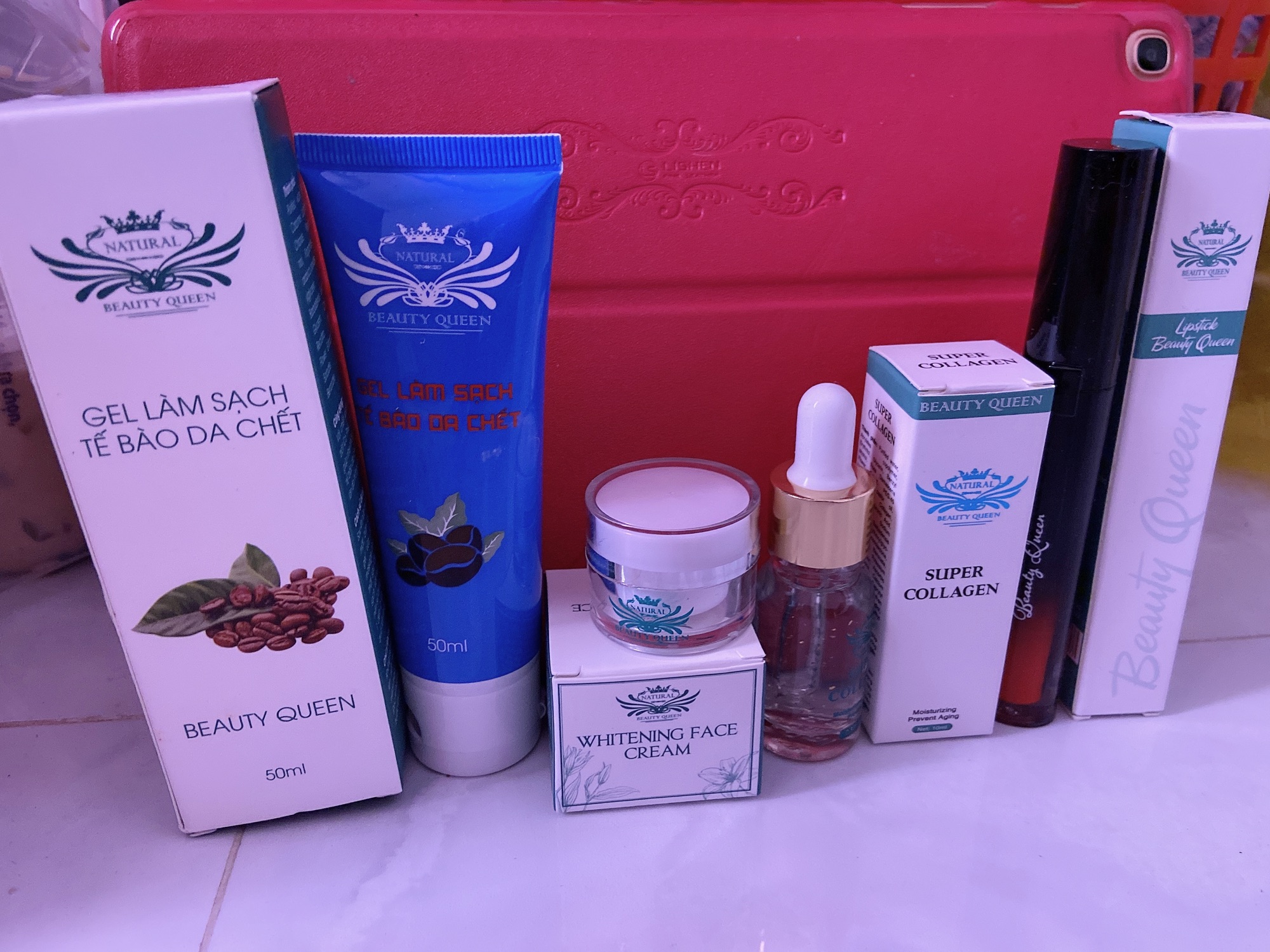 1 bộ mụn nám +1 son