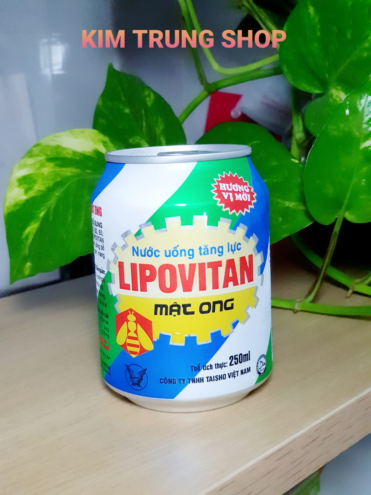 Nước tăng lực Lipovitan Honey (6lon x 250ml)