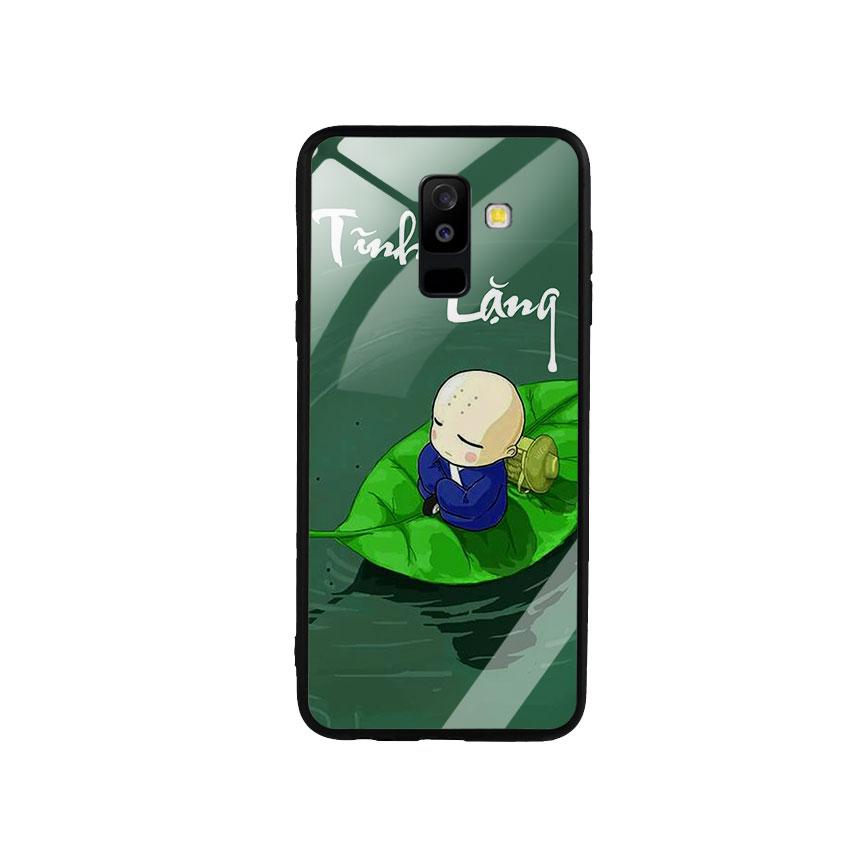 Ốp lưng samsung galaxy a6 plus 2018 - mặt kính cường lực - 03009 0480 tinhlang