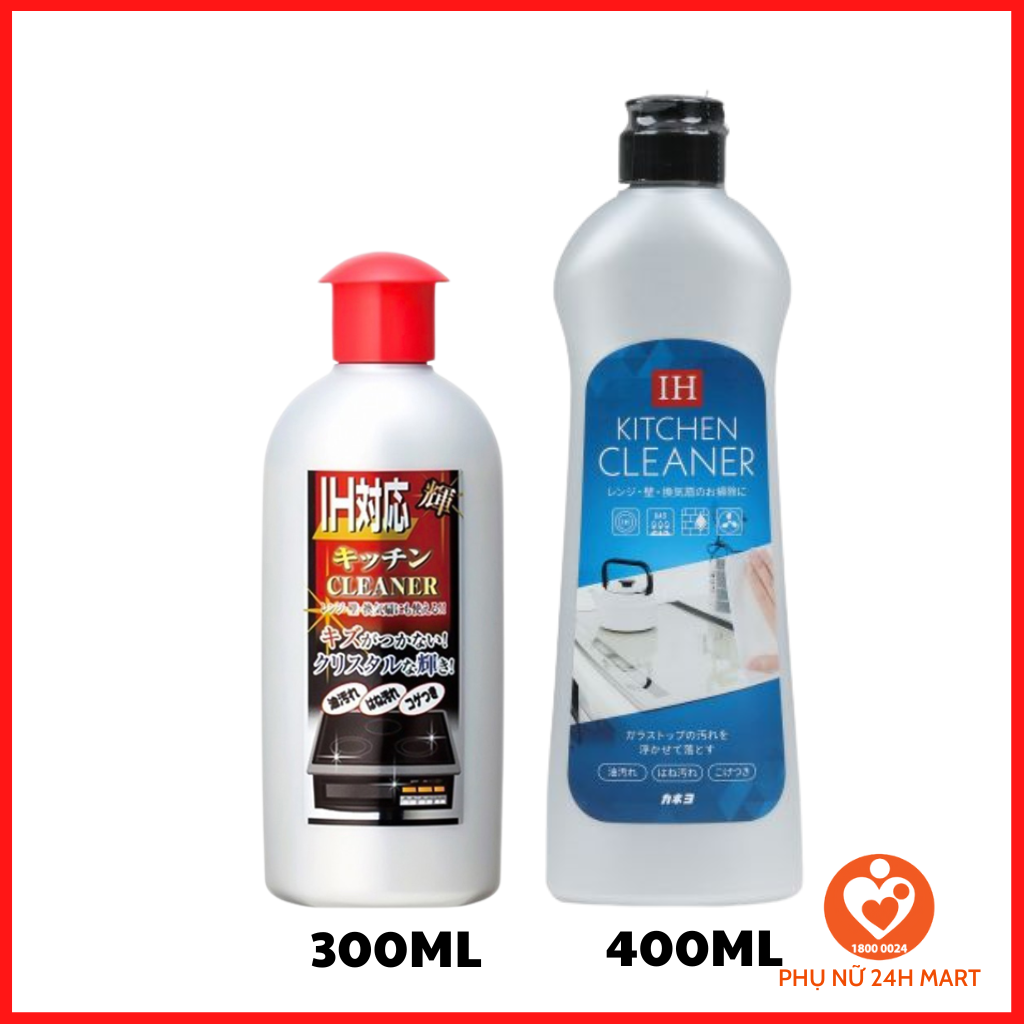 Dung Dịch Vệ Sinh Bếp Từ, Bếp Hồng Ngoại, Nước Rửa Bếp Kaneyo 300ml Nhật Bản
