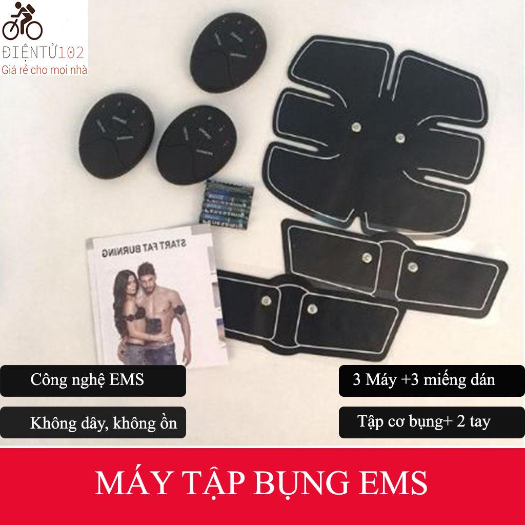 Bộ 3 Máy Tập Bụng 6 Múi EMS