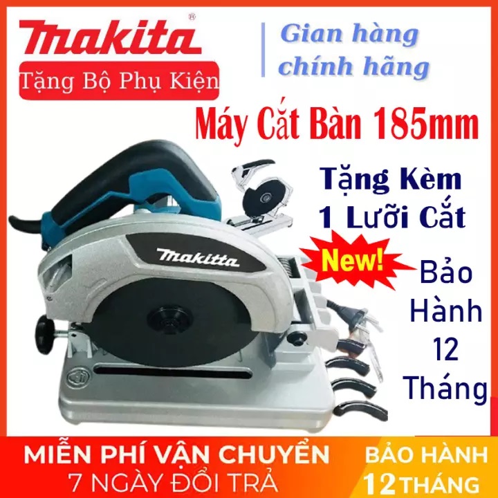 [HCM]Máy cắt sắt makitta mini 185mm thiết kế thon gọn không chiếm nhiều diện tích dụng cụ không thể thiếu trong các ngành cơ khí công nghiệp xây dựng sửa chữa...UY TÍN CHẤT LƯỢNG TẠI SHOP