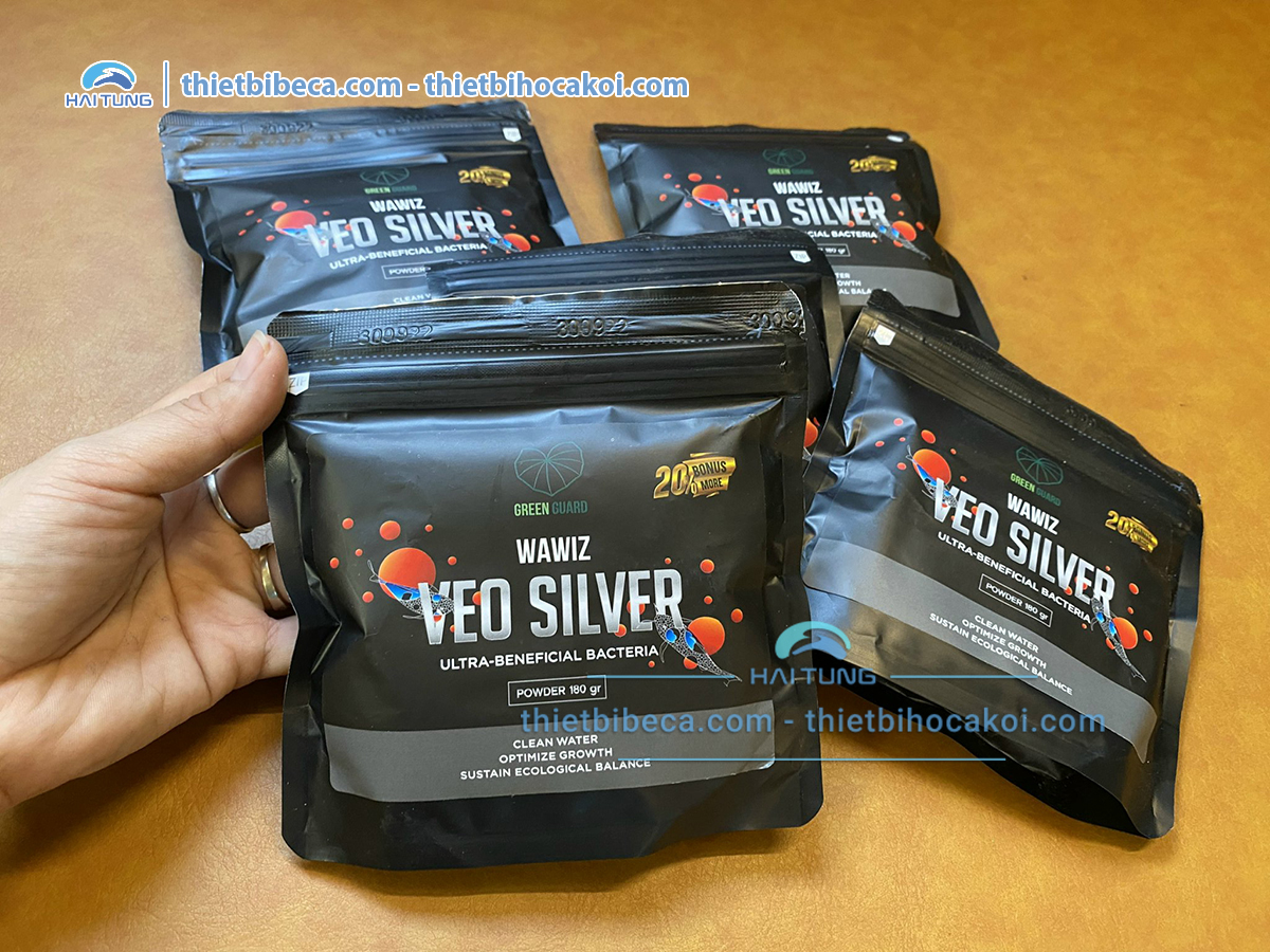 Men vi sinh cao cấp Wawiz-Veo Silver dùng cho hồ cá.