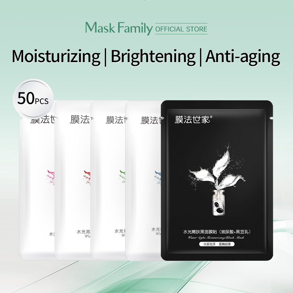 Mặt Nạ Gia Đình Viên Nang Mặt nạ dưỡng ẩm làm sáng Với Hyaluronic axít Centella Chăm Sóc Da 25Ml * 20Pcs
