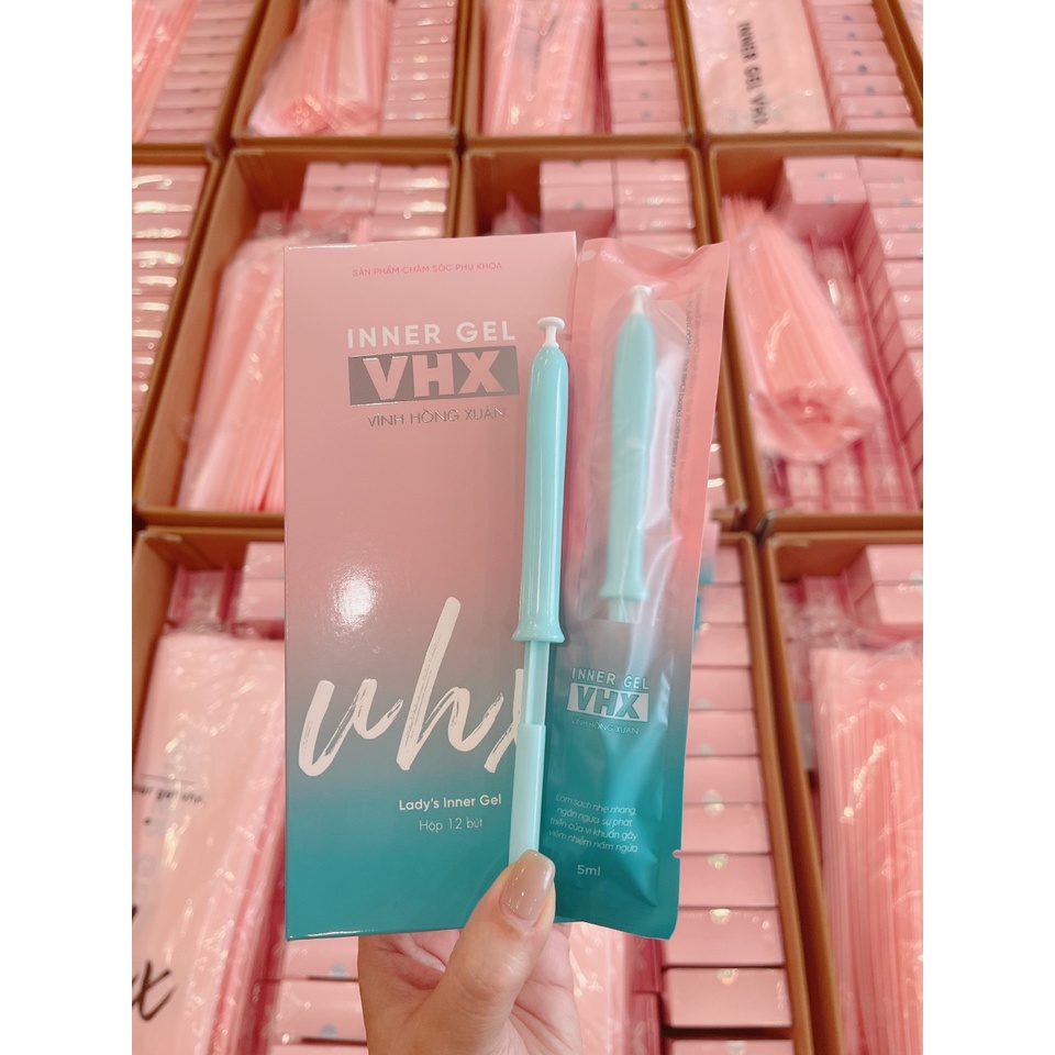 Inner gel bút tình yêu vĩnh hồng xuân VHX Slimming Care khử mùi làm hồng se khít vùng kín