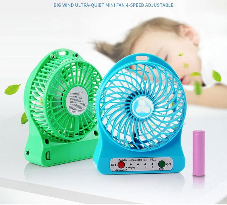 Quạt Mini siêu tốc 3 tốc độ siêu mát, siêu xinh Tặng Kem Pin Sạc Xịn Dùng dc mọi nơi đem đi chơi hoặc làm việc trong văn phòng