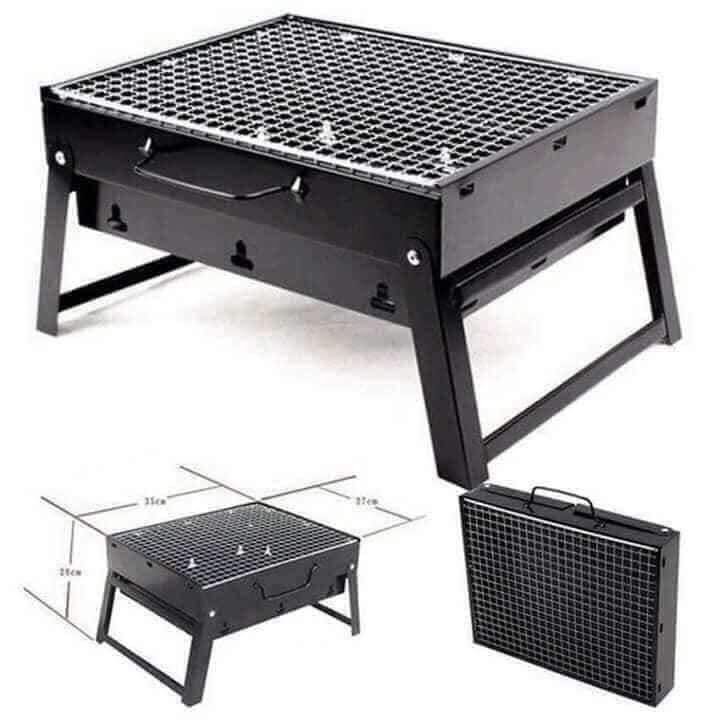 Bếp nướng than chống khói kèm Vỉ nướng Hình chữ nhật