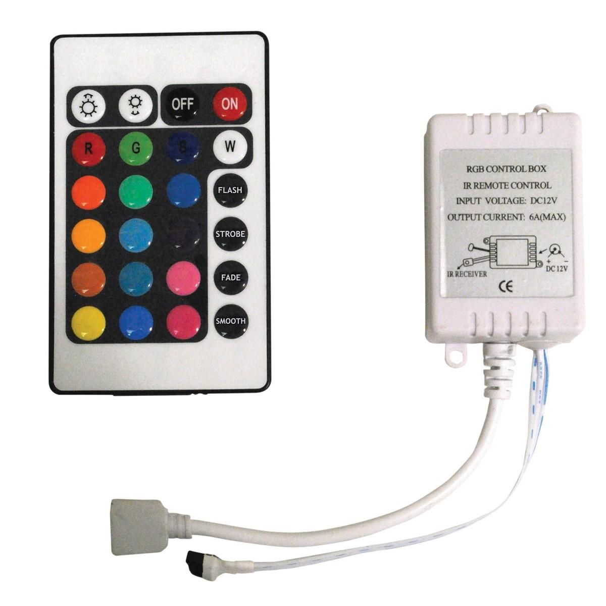 Bộ điều khiển cho đèn led dây dán RGB 5m
