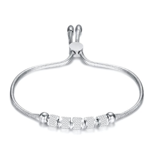 Lắc tay dây rút thép titan ko rỉ tt 3623