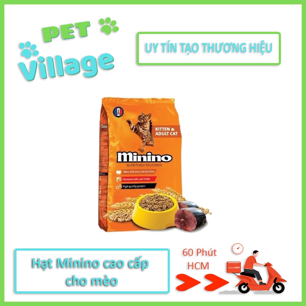 HCM- - Minino Thức ăn viên cao cấp cho mèo mọi lứa tuổi