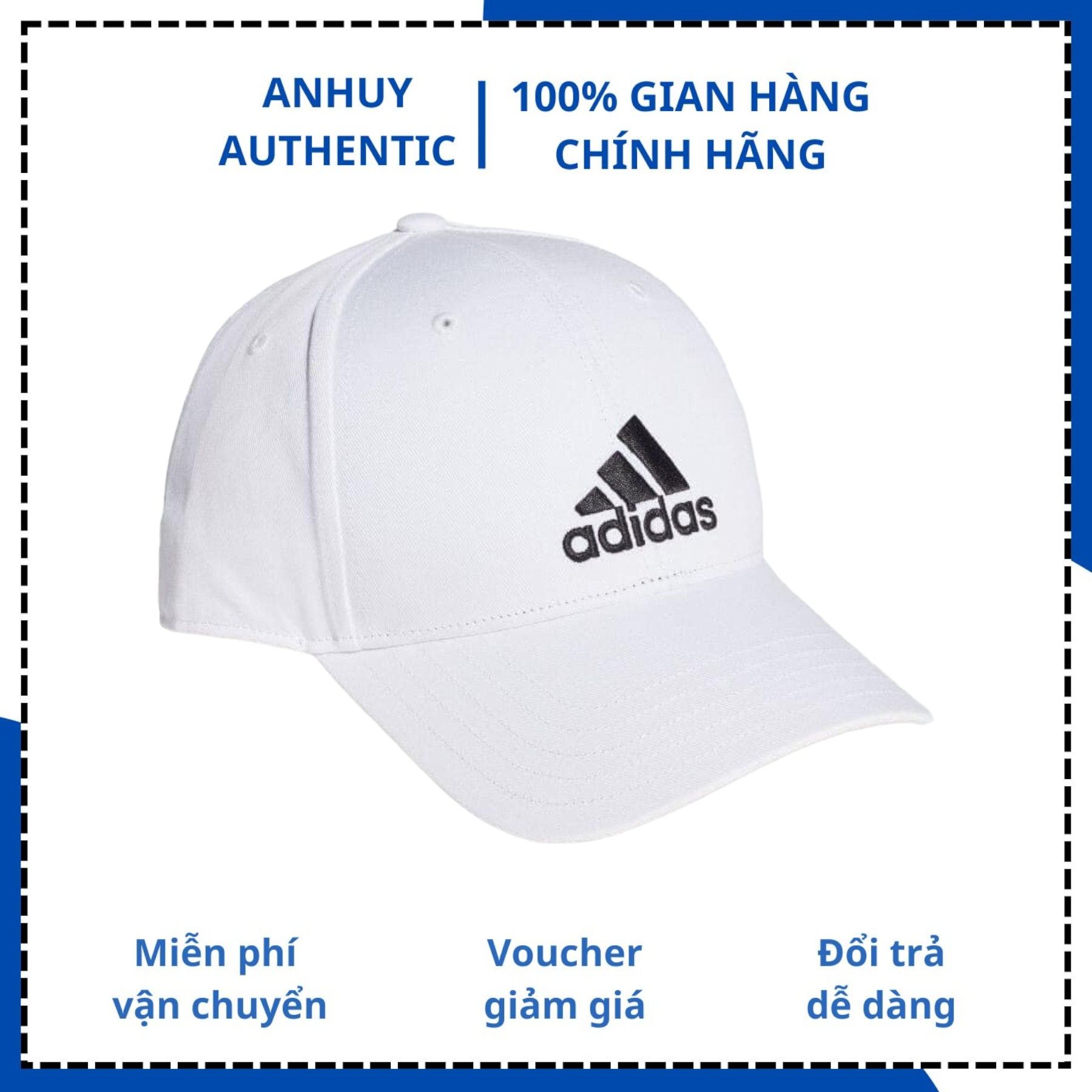 Mũ nam nữ bóng chày adidas chính hãng basic - fk0891/fk0890