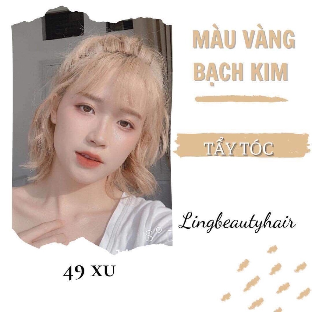 Thuốc nhuộm tóc Bạch Kim