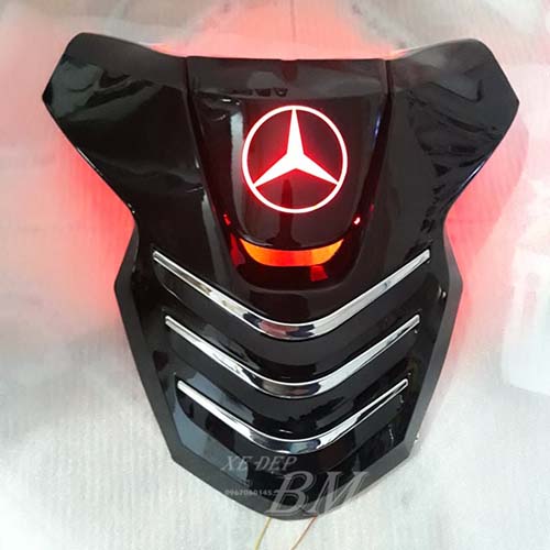 mặt nạ sh độ led logo mercedes