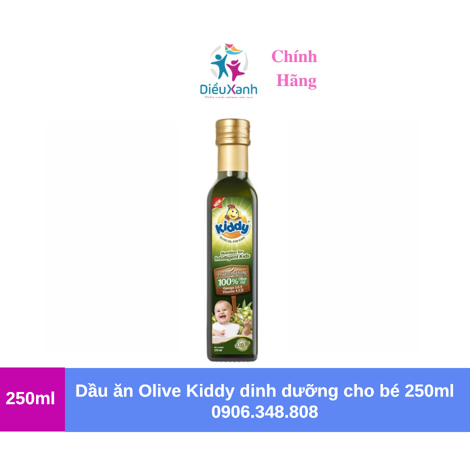 Dầu ăn Olive Kiddy dinh dưỡng cho bé 250ml