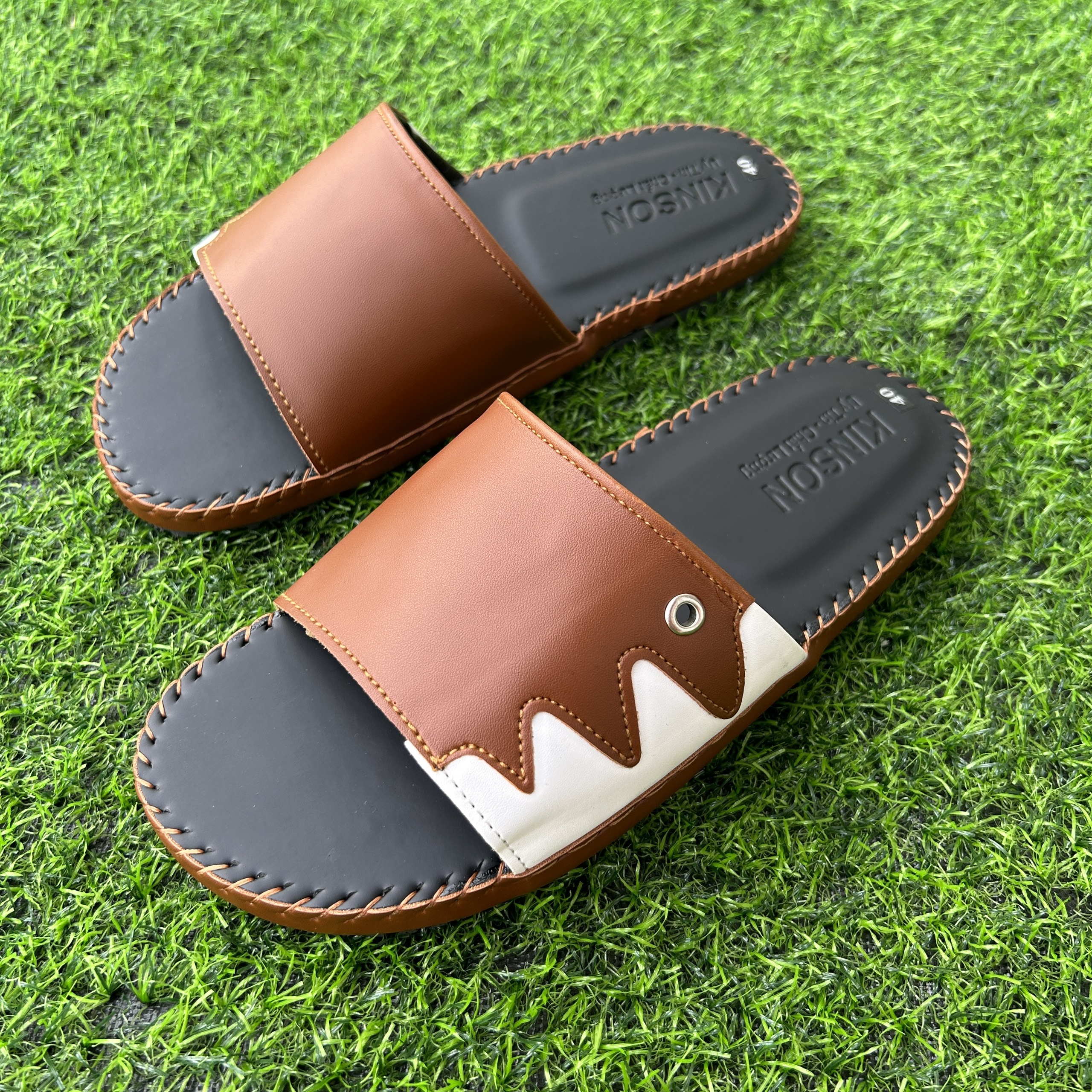 Dép kẹp quai đan chất poly - kinson shop
