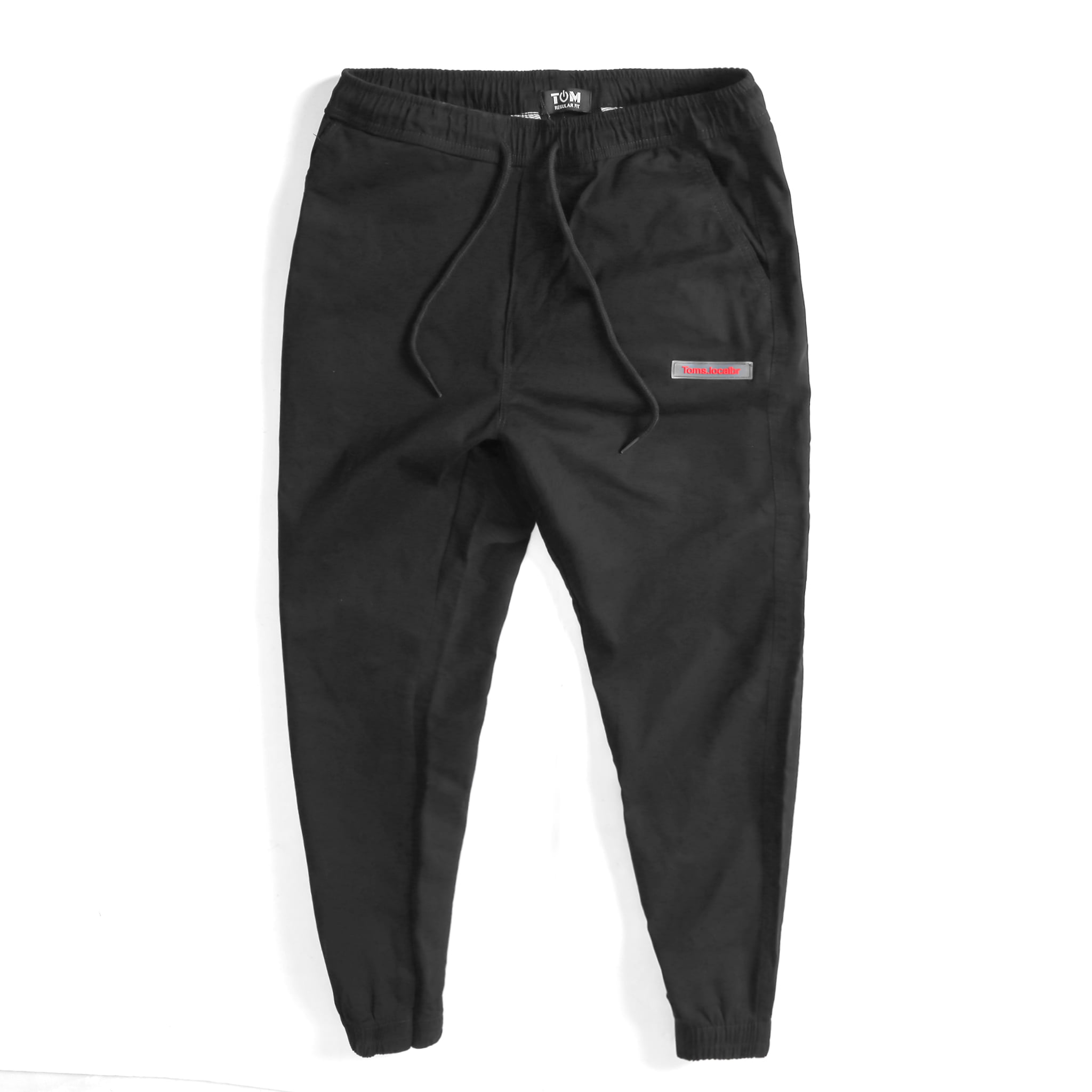 Quần jogger tóm nam/nữ chất vải kaki co giãn cao cấp. màu đen.