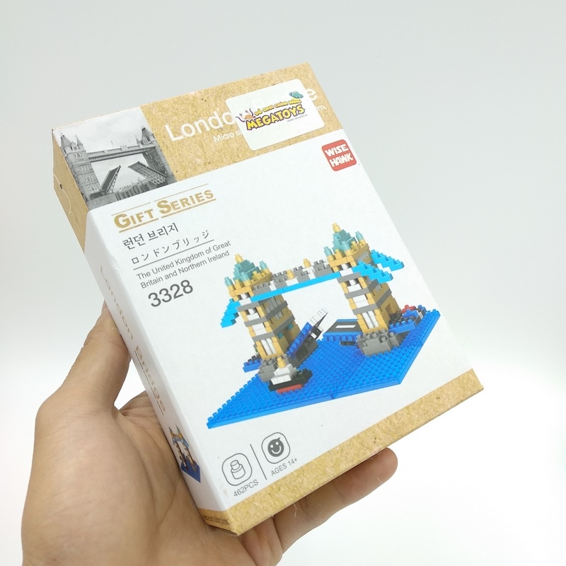 Fahasa - Mega Block - Ghép Hình Cầu Tháp London 3328 (462 Mảnh Ghép)