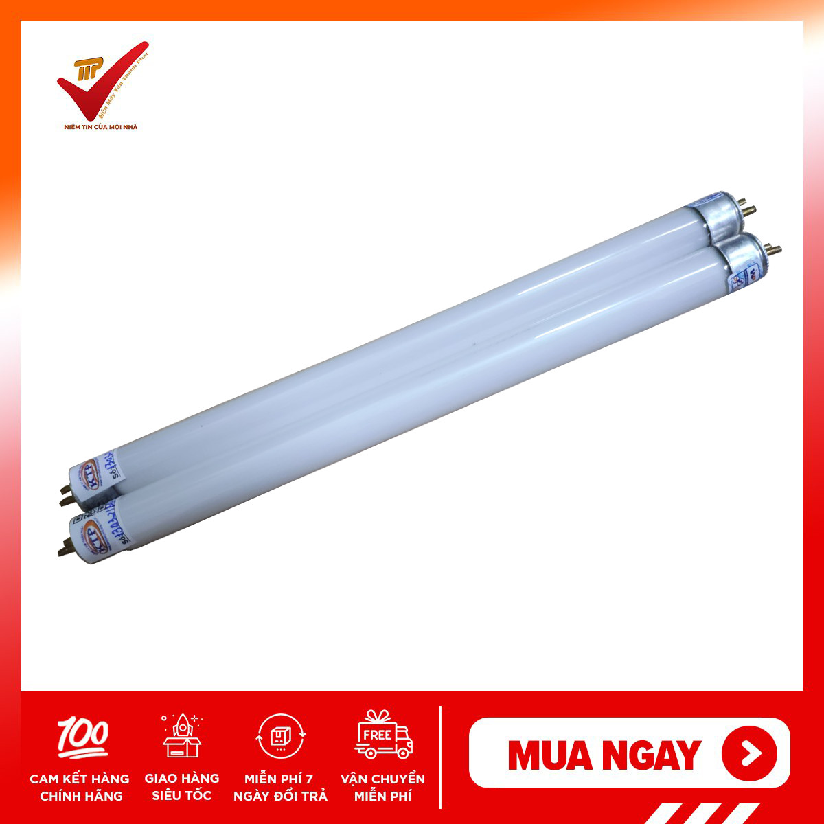 [Voucher 7% Max 800K] [Linh Kiện] Bóng thay thế cho đèn muỗi Đại sinh DS-D6 và DS-D62 6W