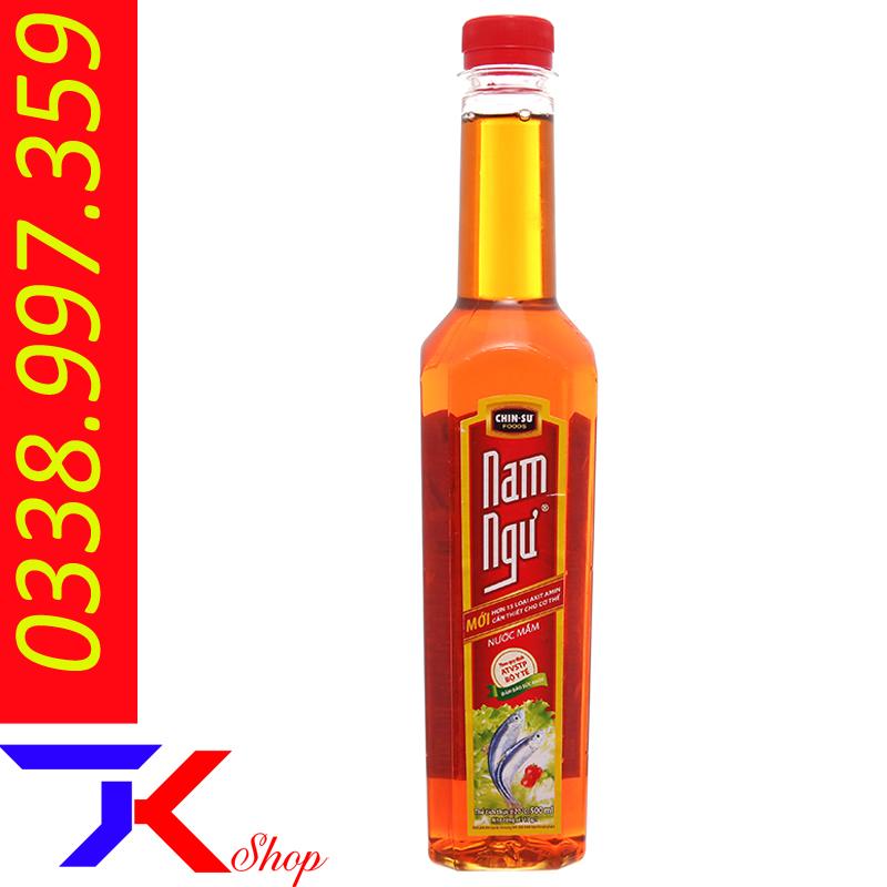 Nước mắm Nam Ngư 10 độ đạm chai 500ml