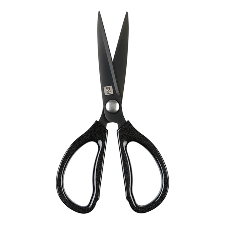 Kéo nhà bếp mạ titan tiêu chuẩn công nghệ Đức đinh tán cố định inox cùng tay cầm rộng phù hợp với nhiều kích cỡ tay, cao cấp Hàng Chính Hãng