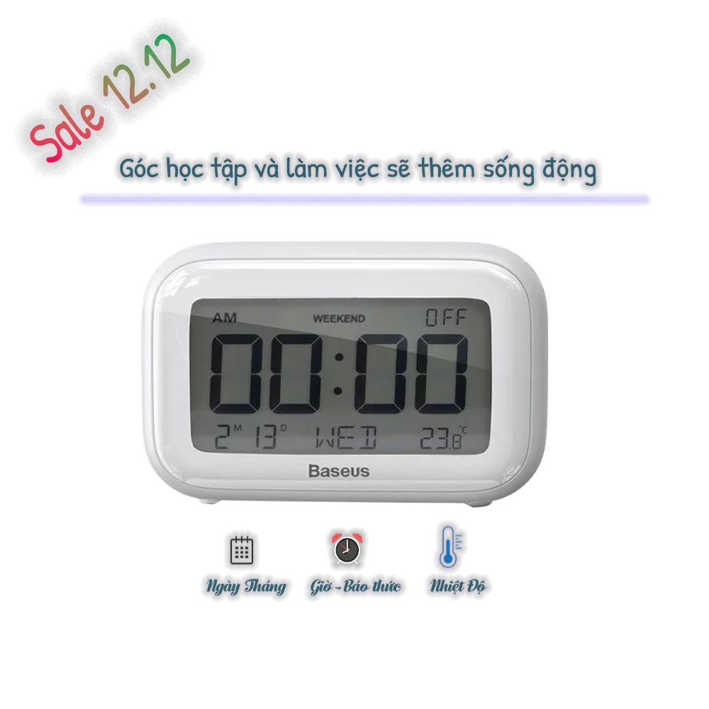 Đồng hồ để bàn baseus subai