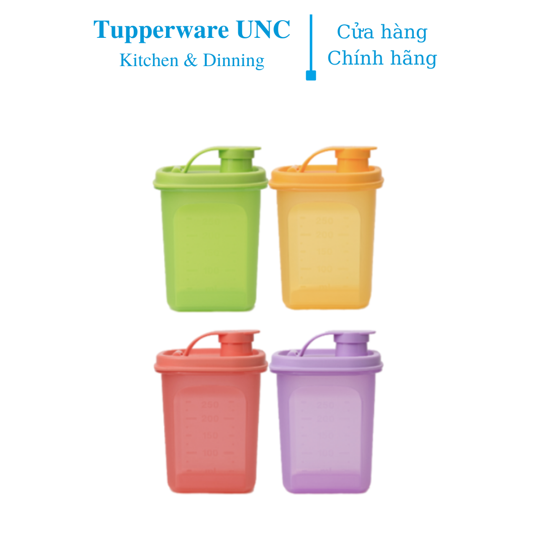 Bộ bình nước Tupperware Slim Line Pitcher 350ml