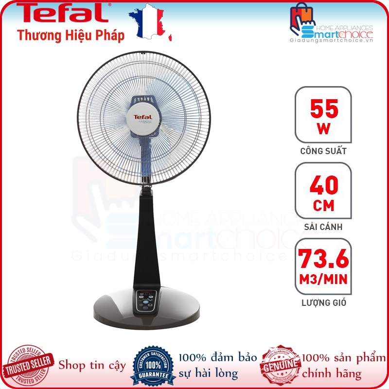 Quạt lửng tefal - vf3629-71 - nâu