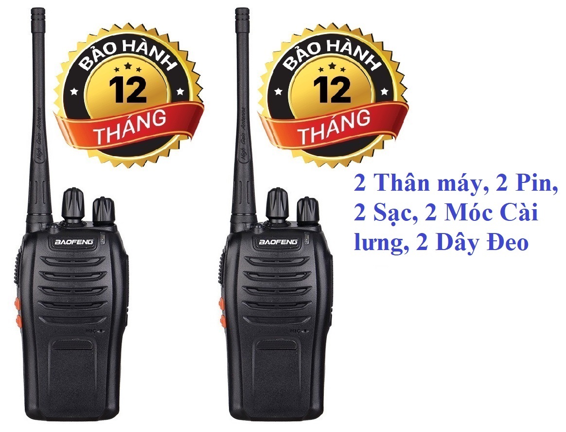 Bộ 2 chiếc bộ đàm baofeng bf888s