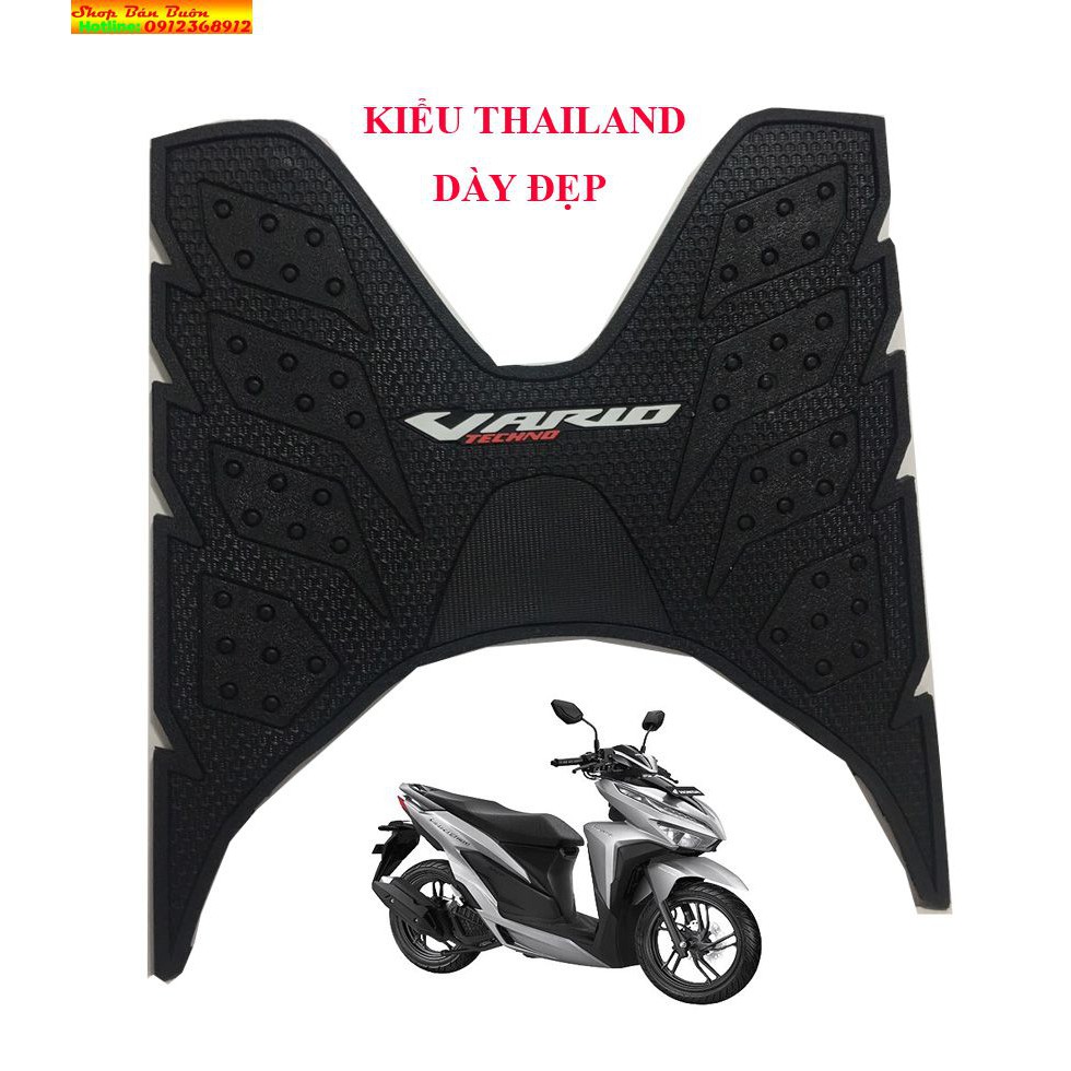 🌴THẢM GÁC CHÂN VARIO CAO SU 2018-2019 KIỂU THAILAND- VỪA KHÍT🌴