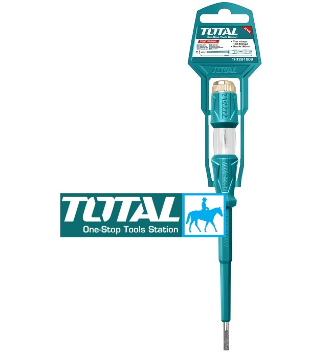 Bút thử điện 190mm total tht291908 hsdt1908