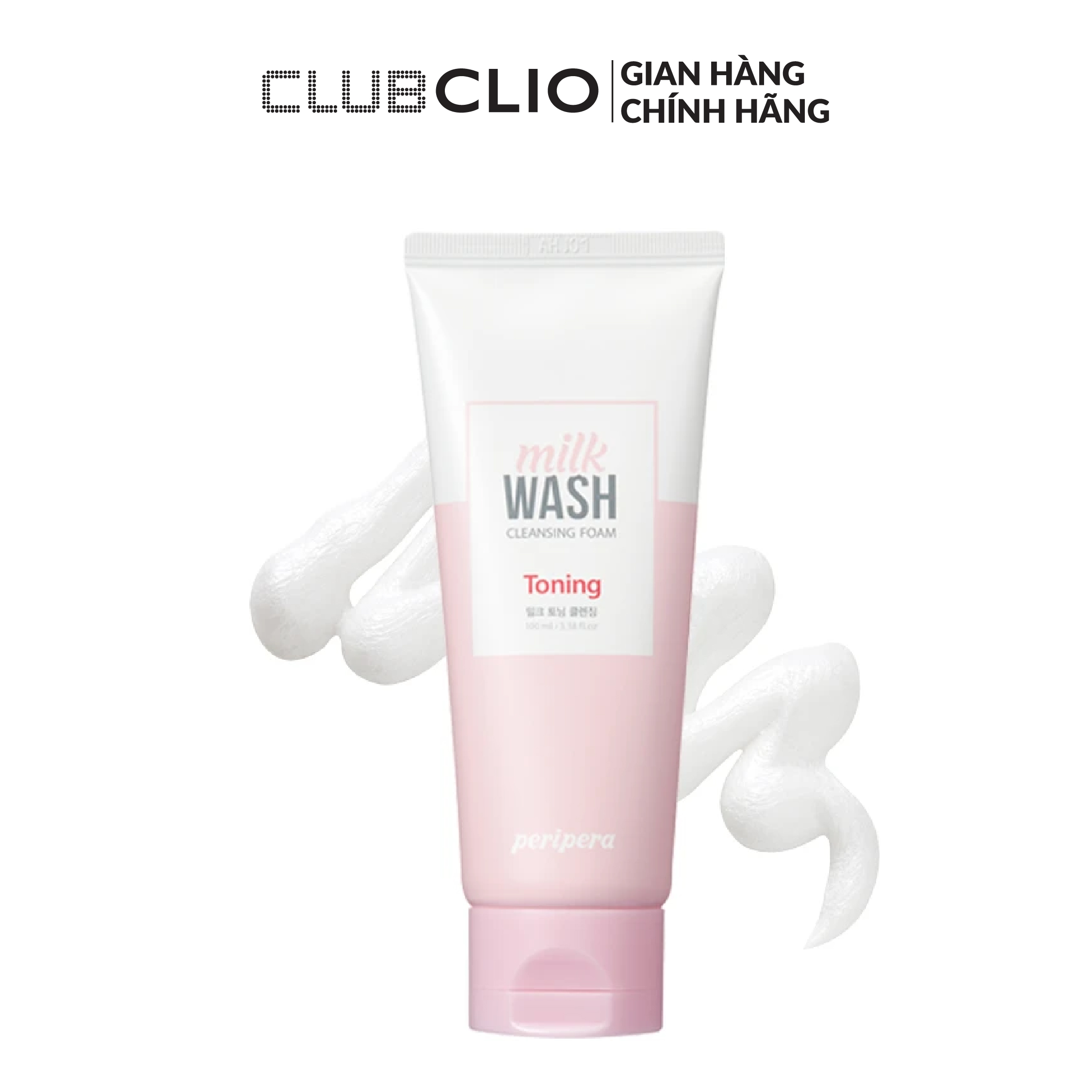 Sữa rửa mặt peripera milk wash cleansing foam