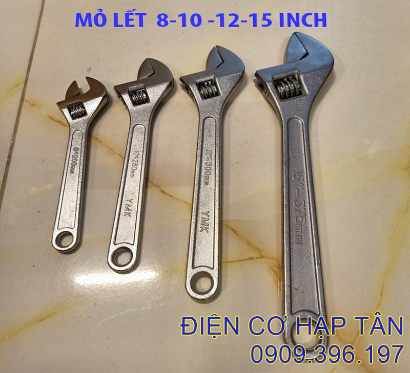 Mỏ lết các loại chính hãng