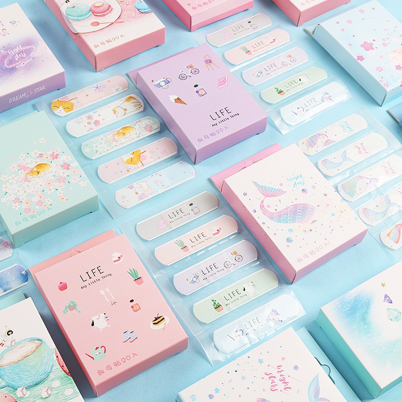 [Mã COS1904 giảm 8% đơn 300K] Băng dán vết thương Urgo họa tiết cute,ngộ nghĩnh - Băng gâu cute - Hộp 20 miếng
