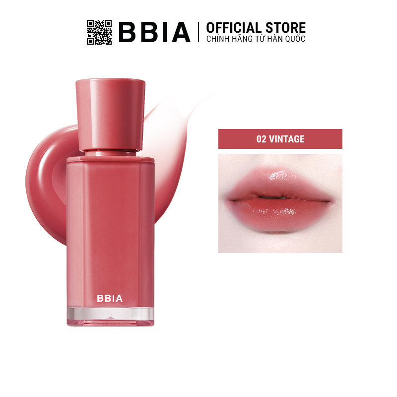   Chương trình đổi điểm - dành cho thành viên  Son Tint Bóng Bbia Glow Lip Tint - 02 Vintage 