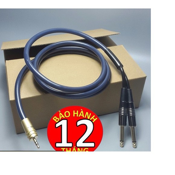Dây cáp 3.5 ly ra 2 đầu 6 ly liton - dây 3.5 ly ra 2 đầu 6ly