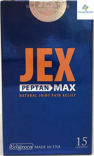 [HCM]Viên nang JEX MAX PEPTAN 15 viên
