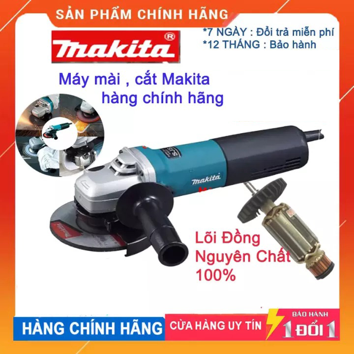 Máy mài cắt maklta made in japan công suất lớn 840w chính hãng made in japan bảo hành 1 năm. hiệu quả an toàn dễ sử dụng