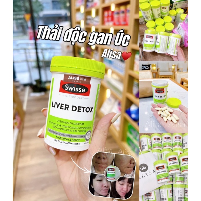 Viên thải độc gan -alisa