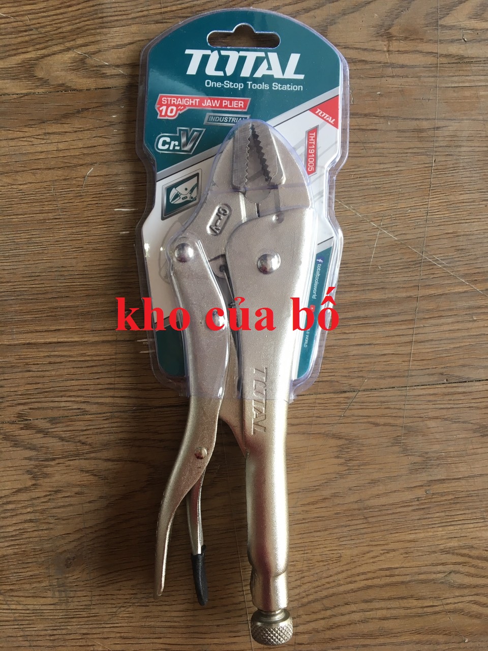 Kềm bấm hàm thẳng total tht191005