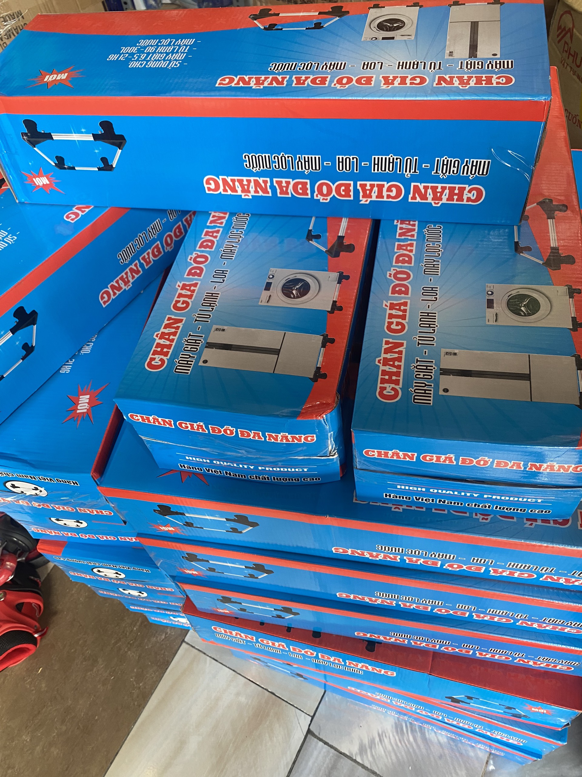 Chân đế máy giặt tủ lạnh thông minh đa năng điều chỉnh được kích thước 48-60cm 1000002137