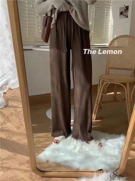Quần nỉ tăm ống suông cạp chun ulzzang