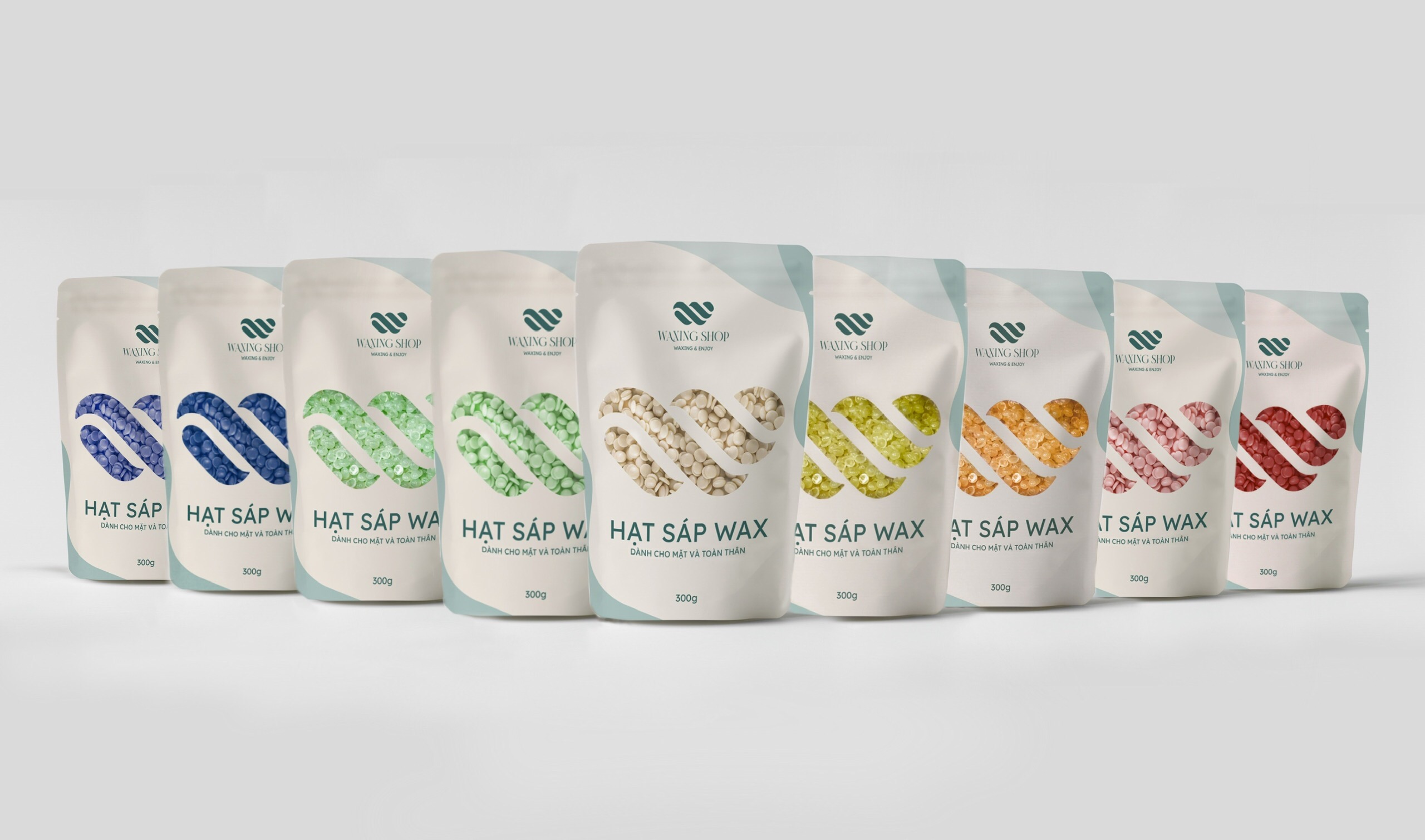 COLOR BEANS SÁP MÀU - Sáp wax lông nóng Waxingshop - Hard wax beans Việt Nam